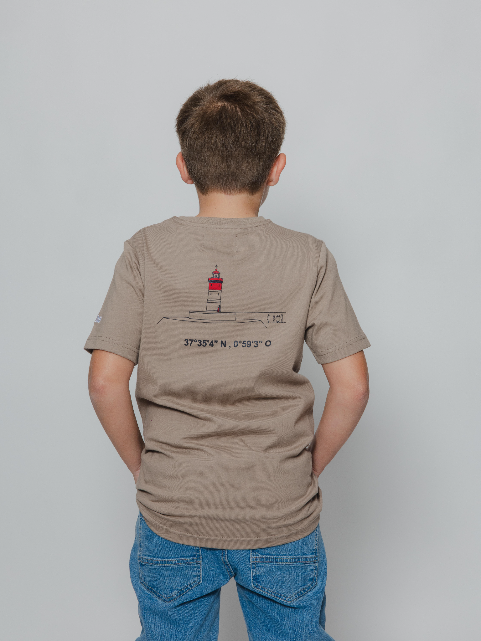 Camiseta niño Faro Rojo visón