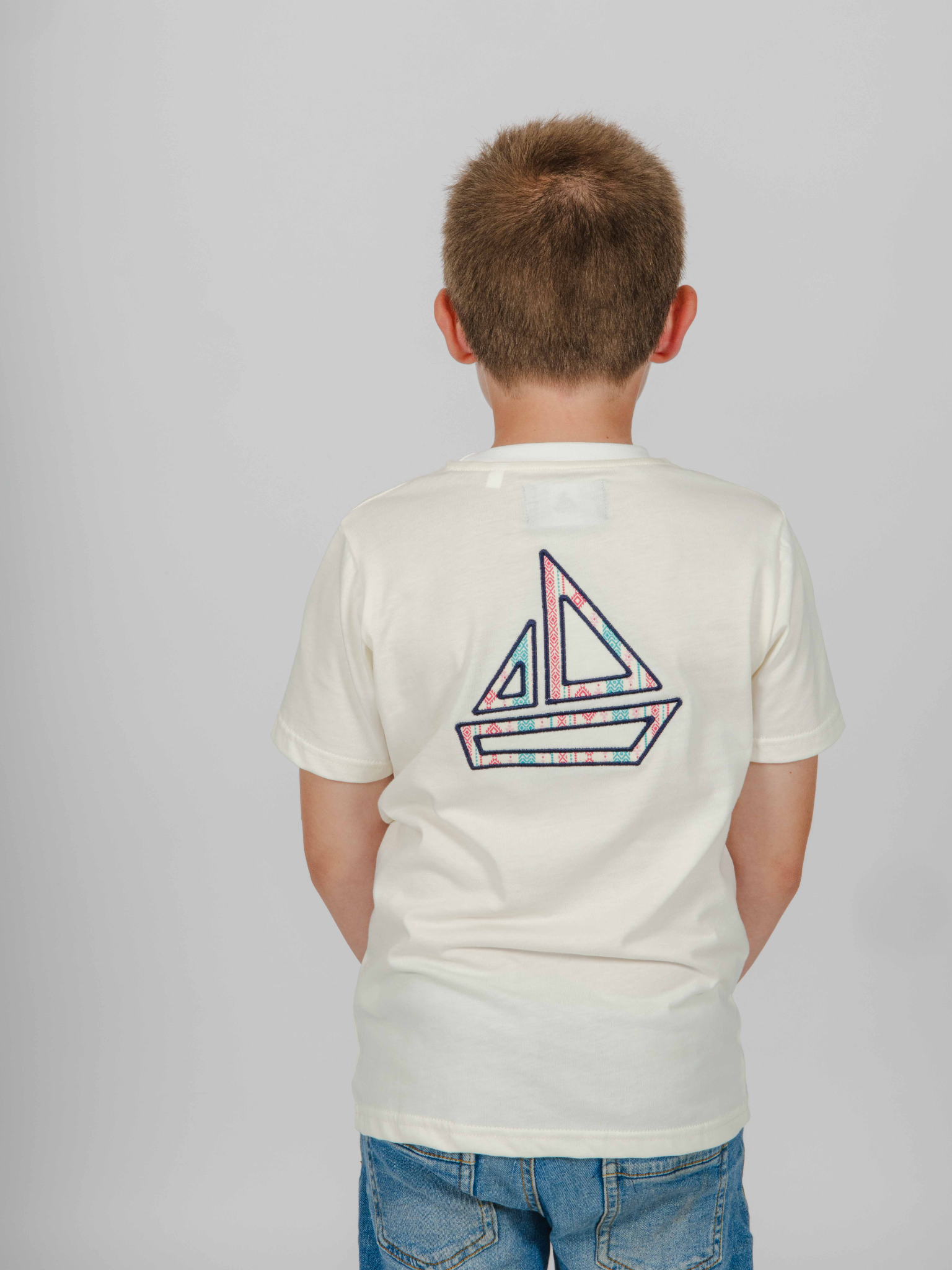 Imagen Camiseta niño Sea blanco roto