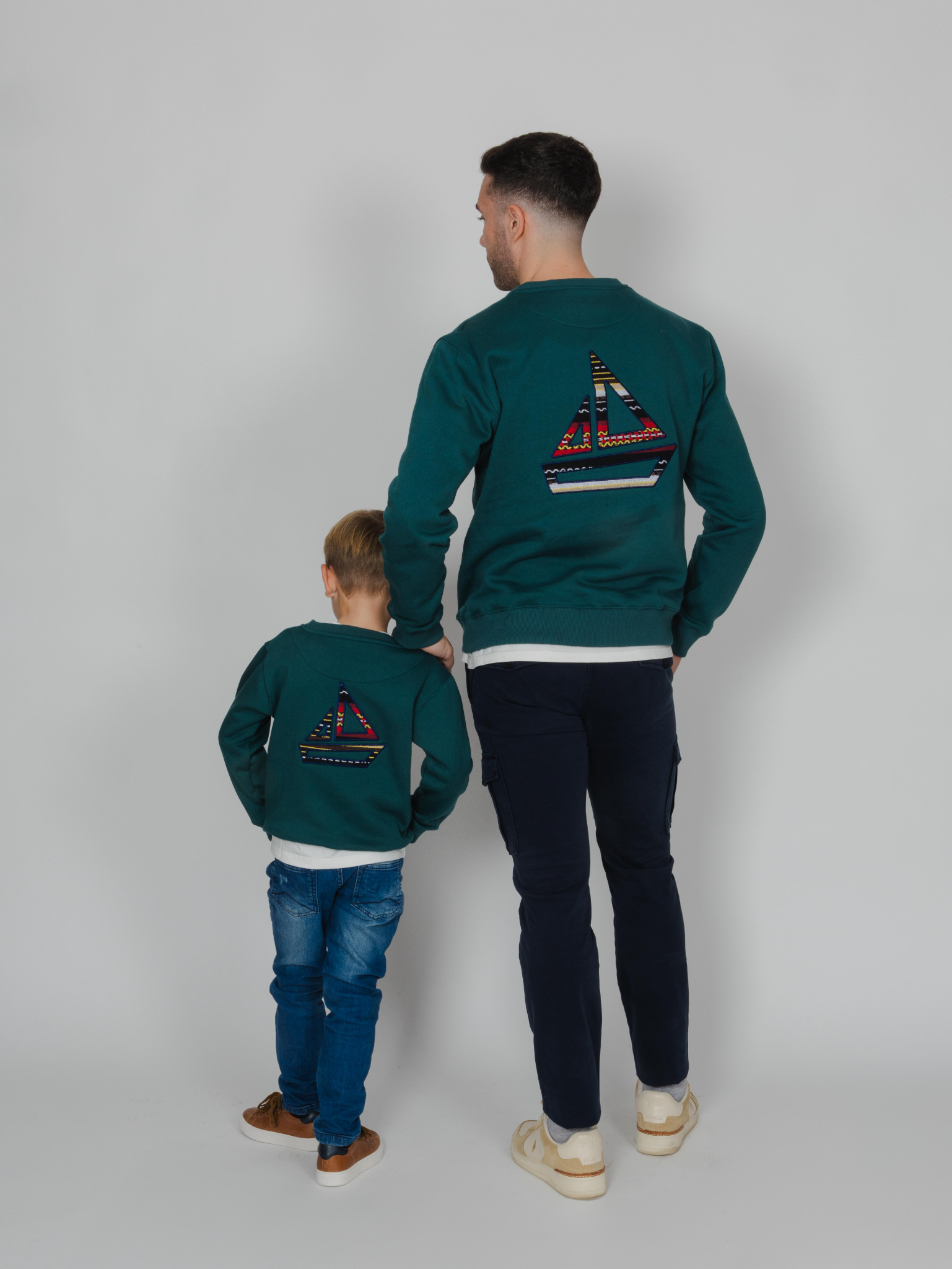 Sudadera Sea verde botella