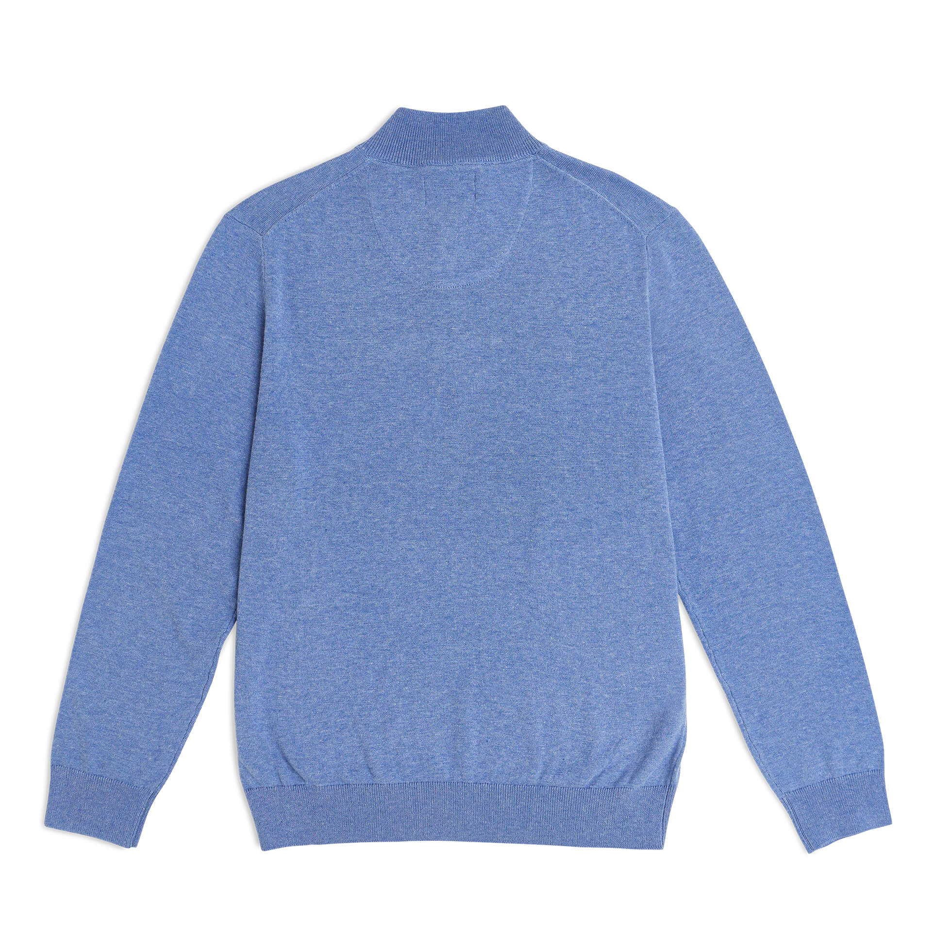 Jersey Ayamu de punto marrón con cremallera