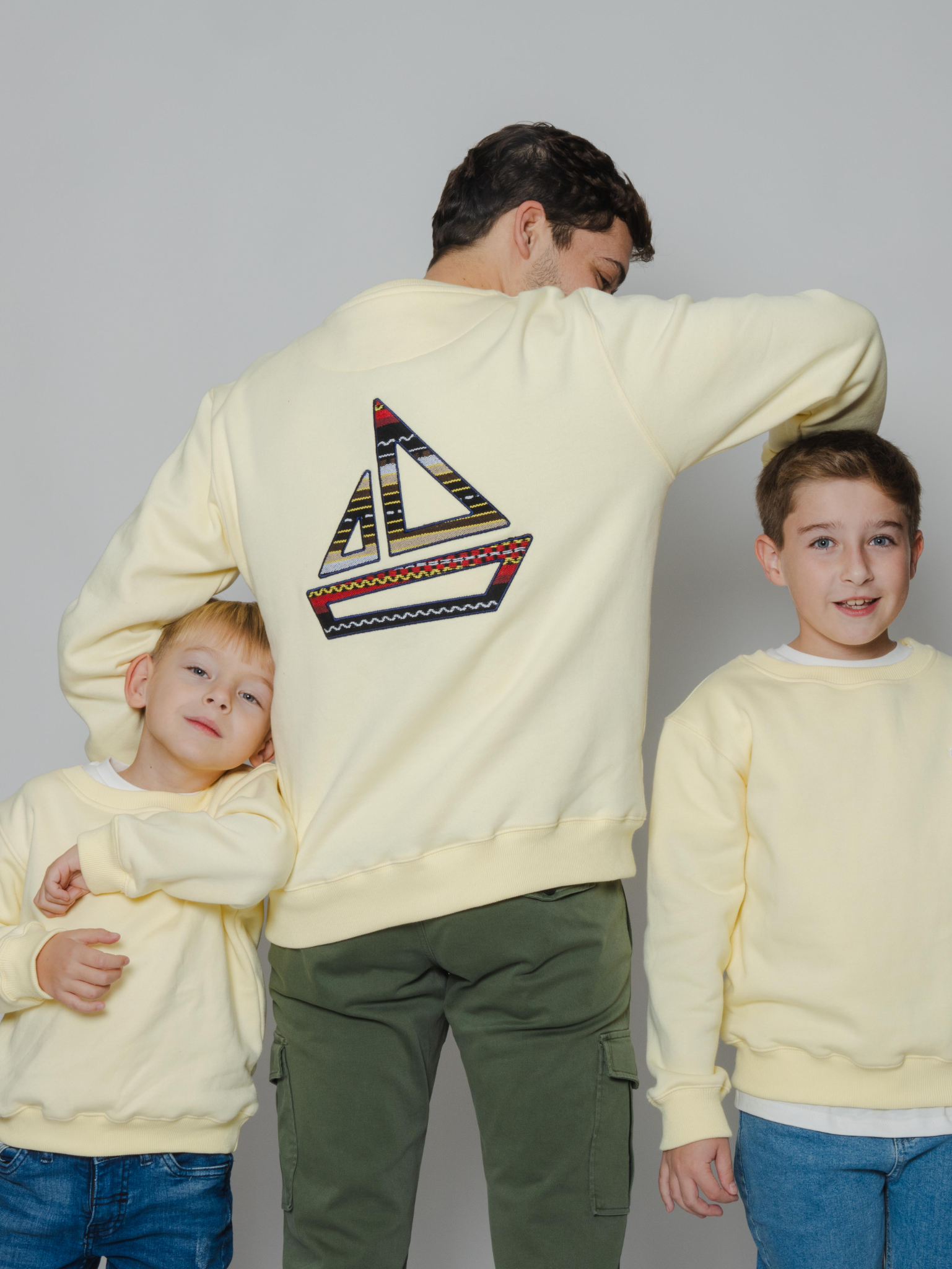 Sudadera Sea niño amarilla
