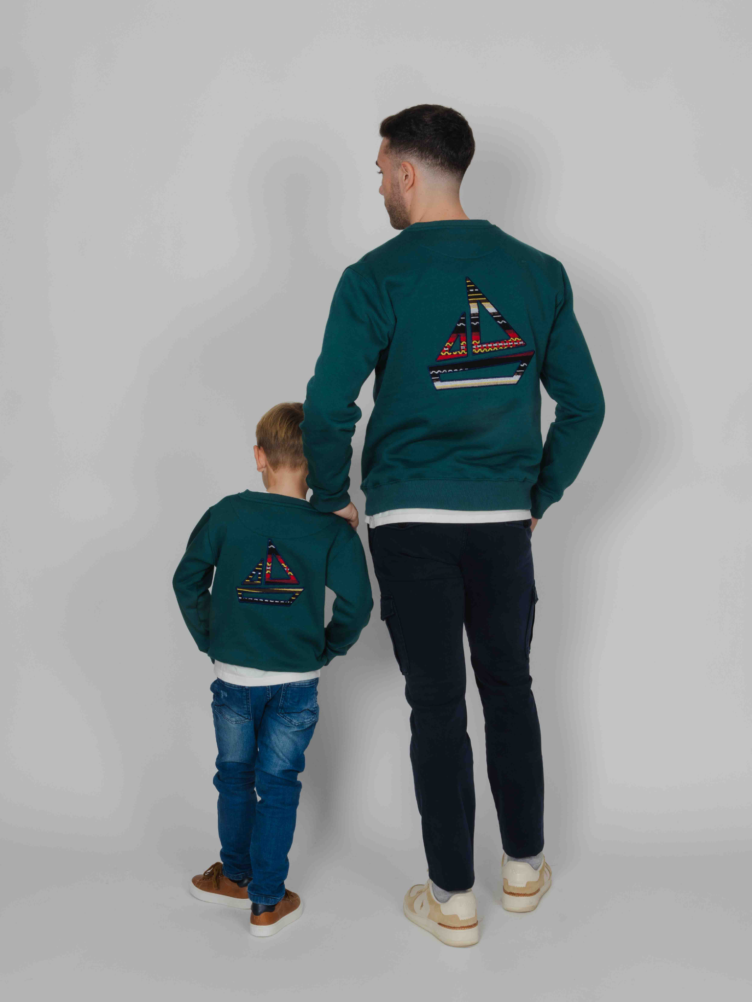 Sudadera Sea verde botella