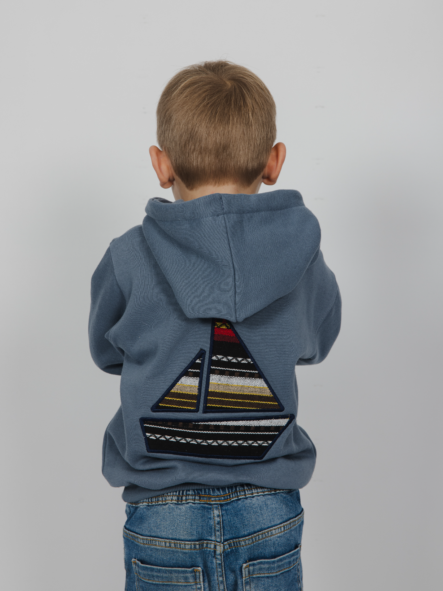 Imagen Hoodie Sea niño azul lavado