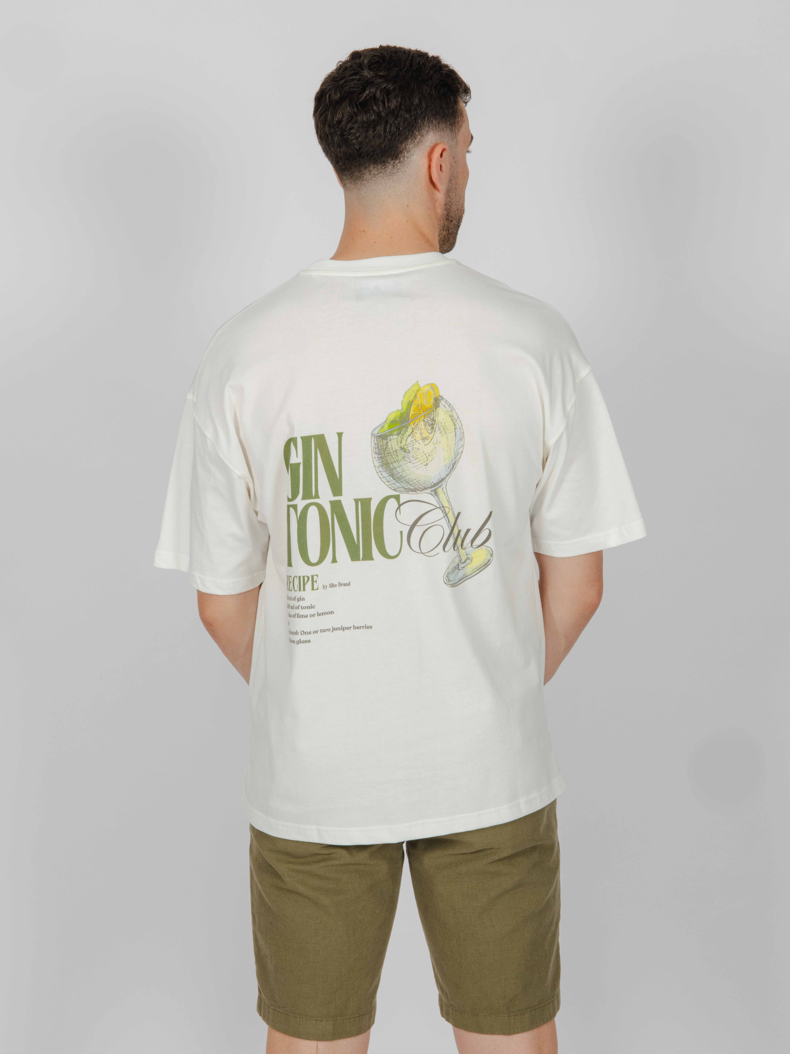 Imagen Camiseta Gin Tonic blanco roto