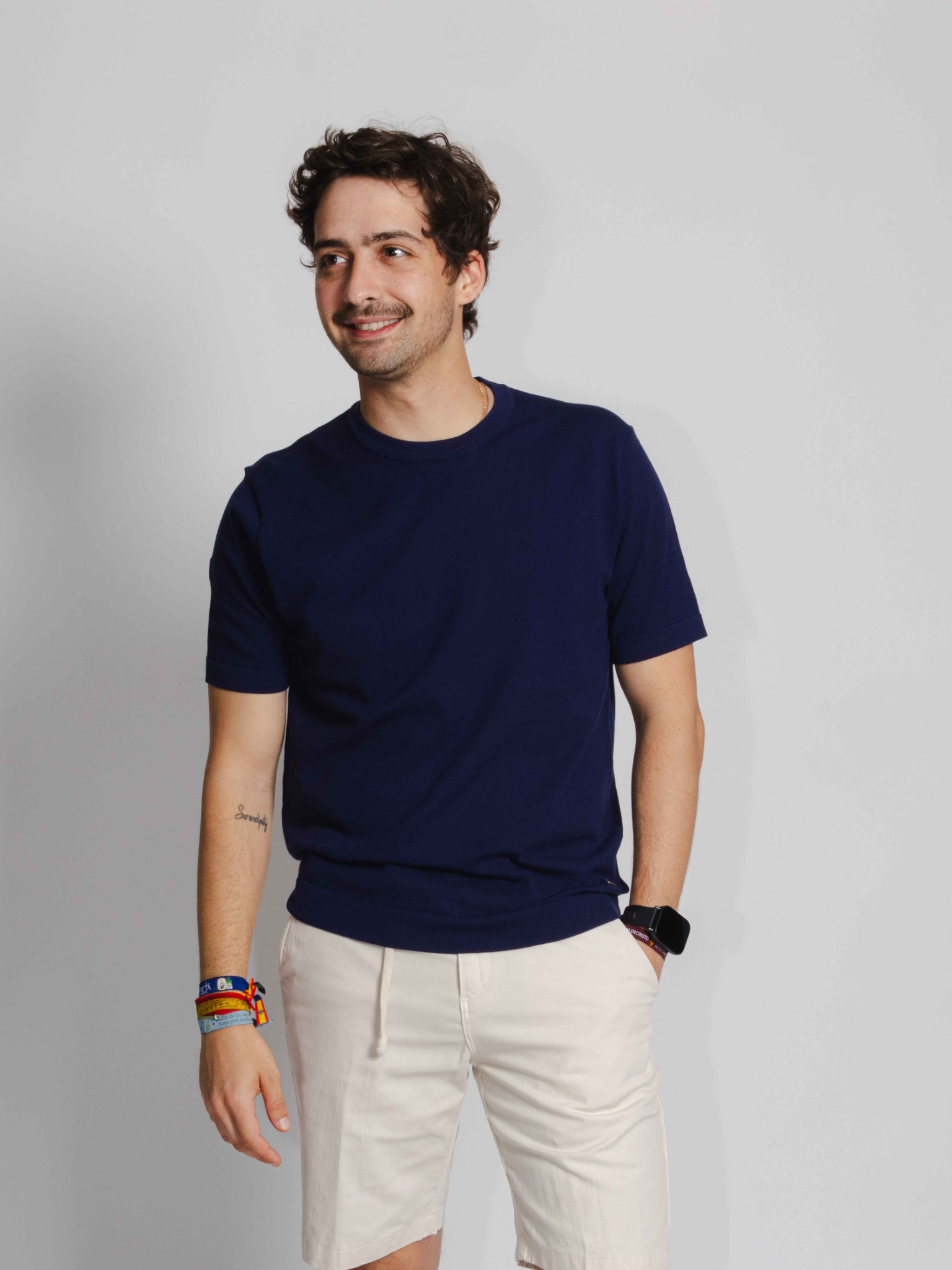 Camiseta punto marino