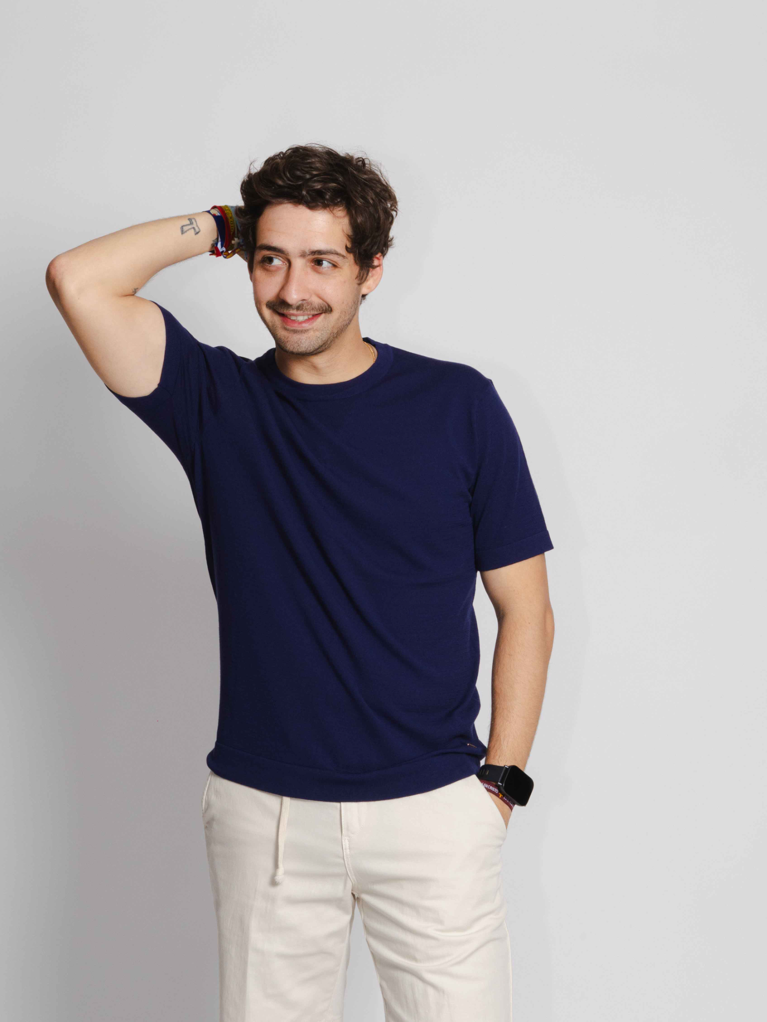 Camiseta punto marino