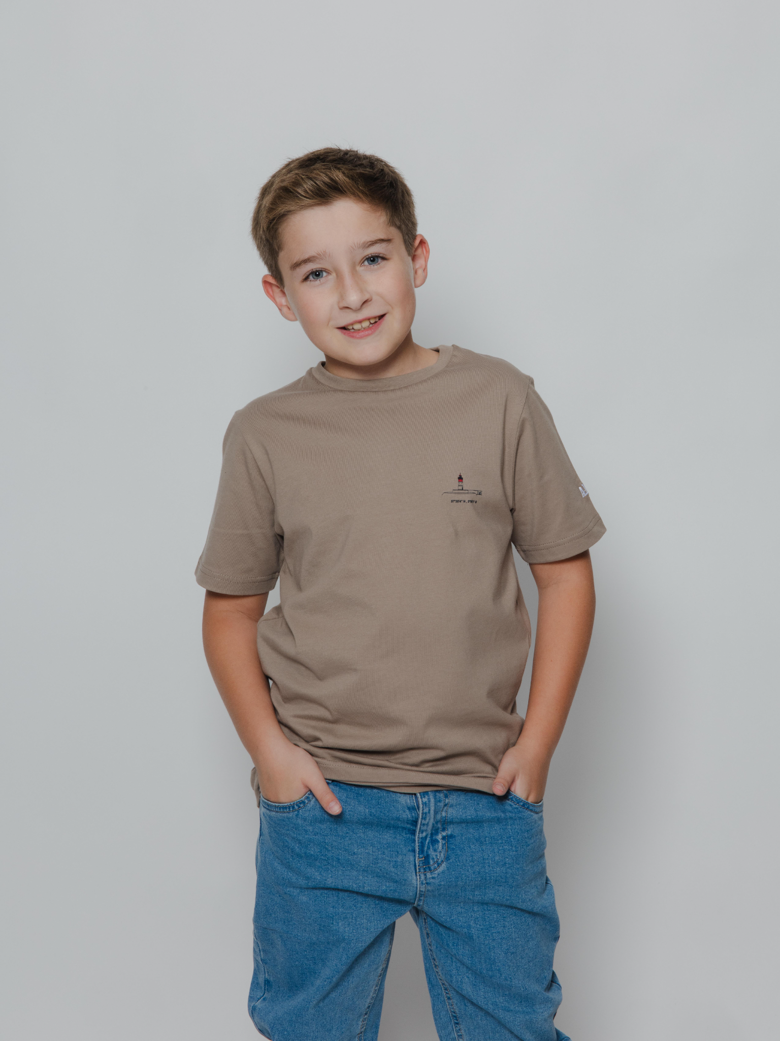 Camiseta niño Faro Rojo visón