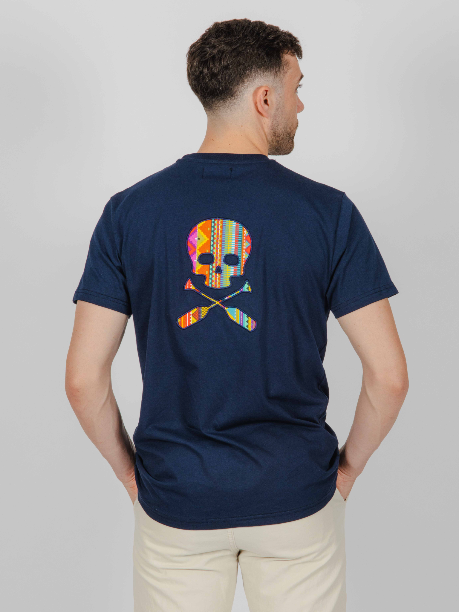 Imagen Camiseta Skull marino