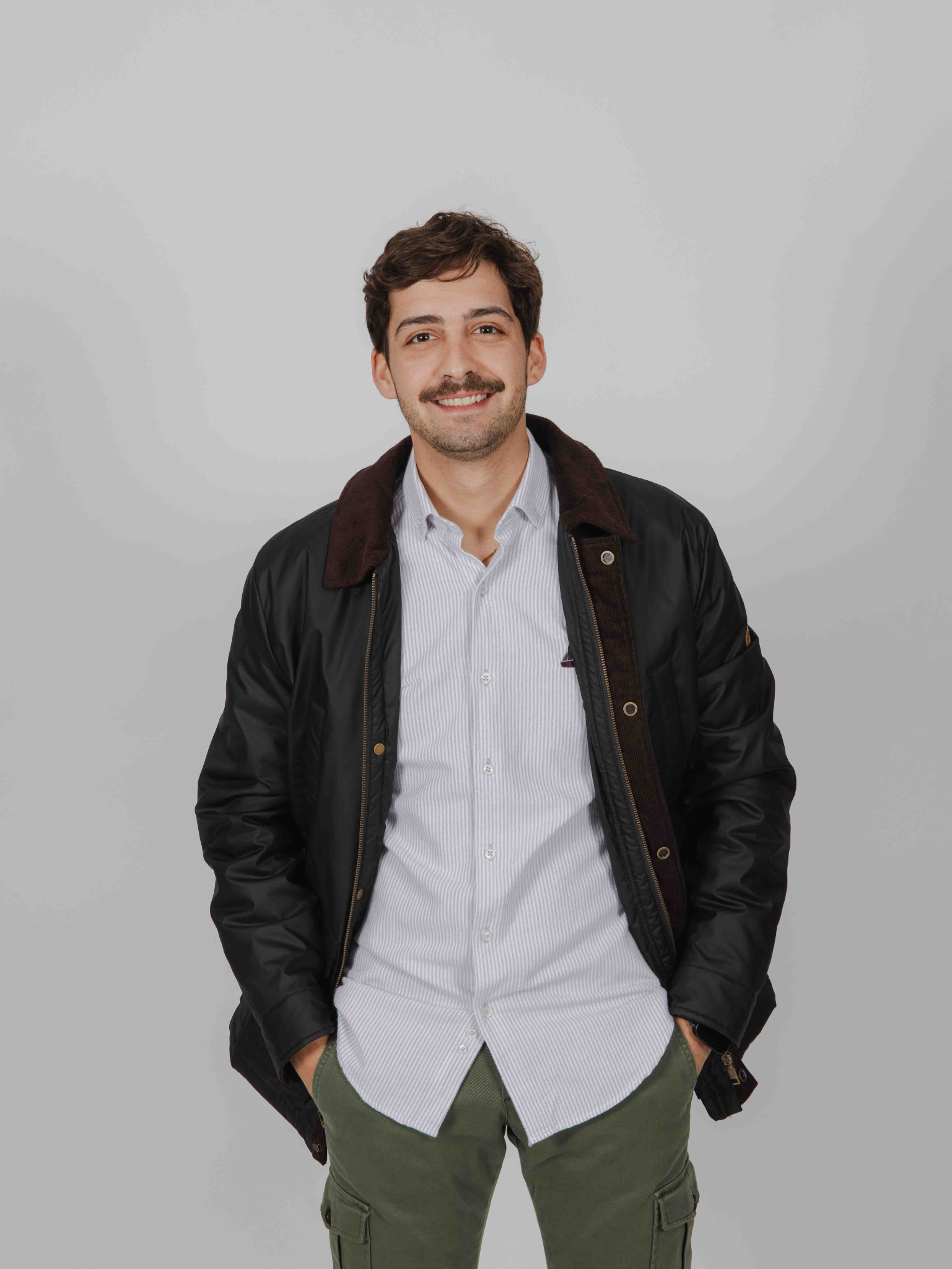 Cazadora Barbour marrón oscuro