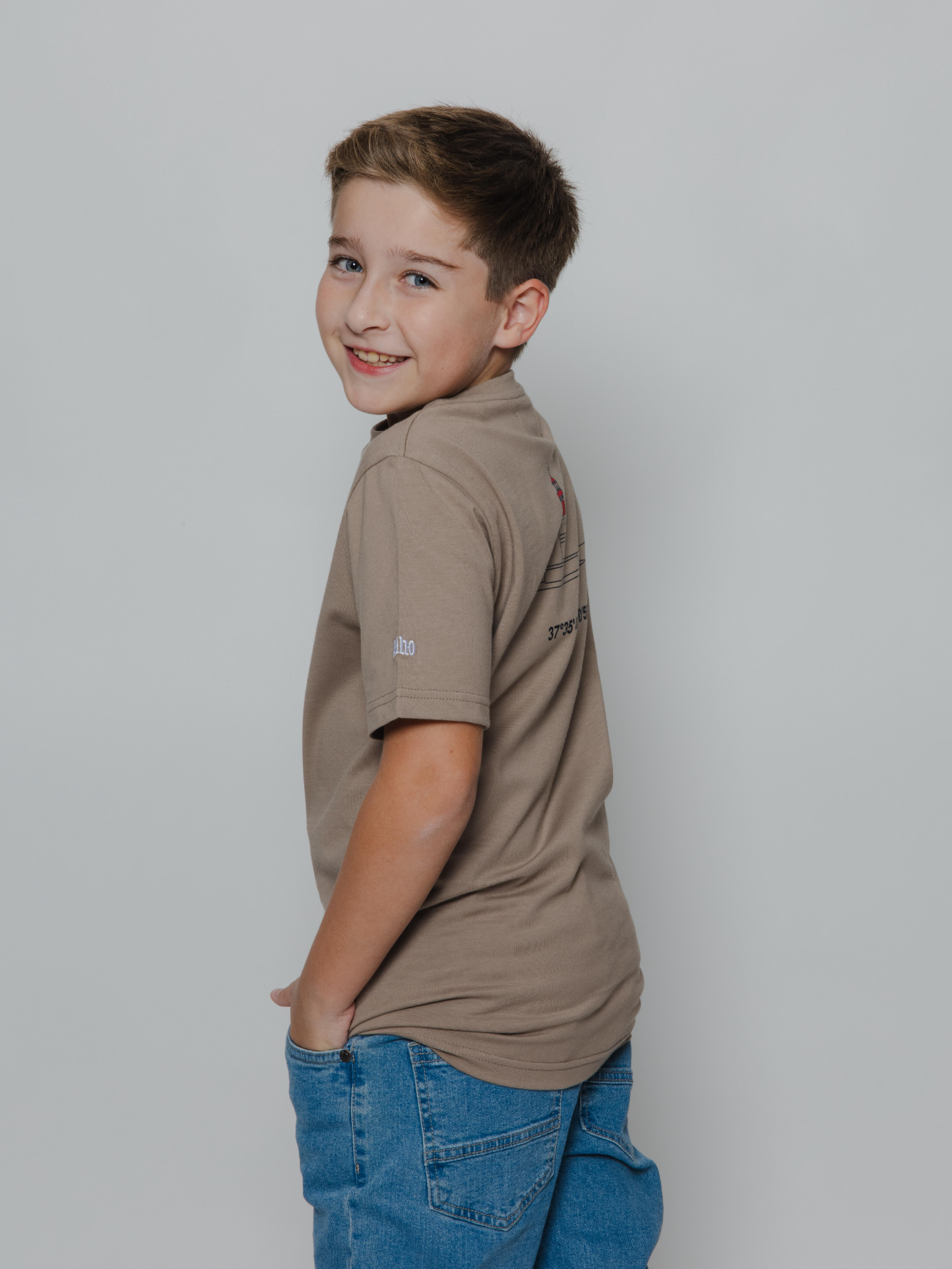 Camiseta niño Faro Rojo visón