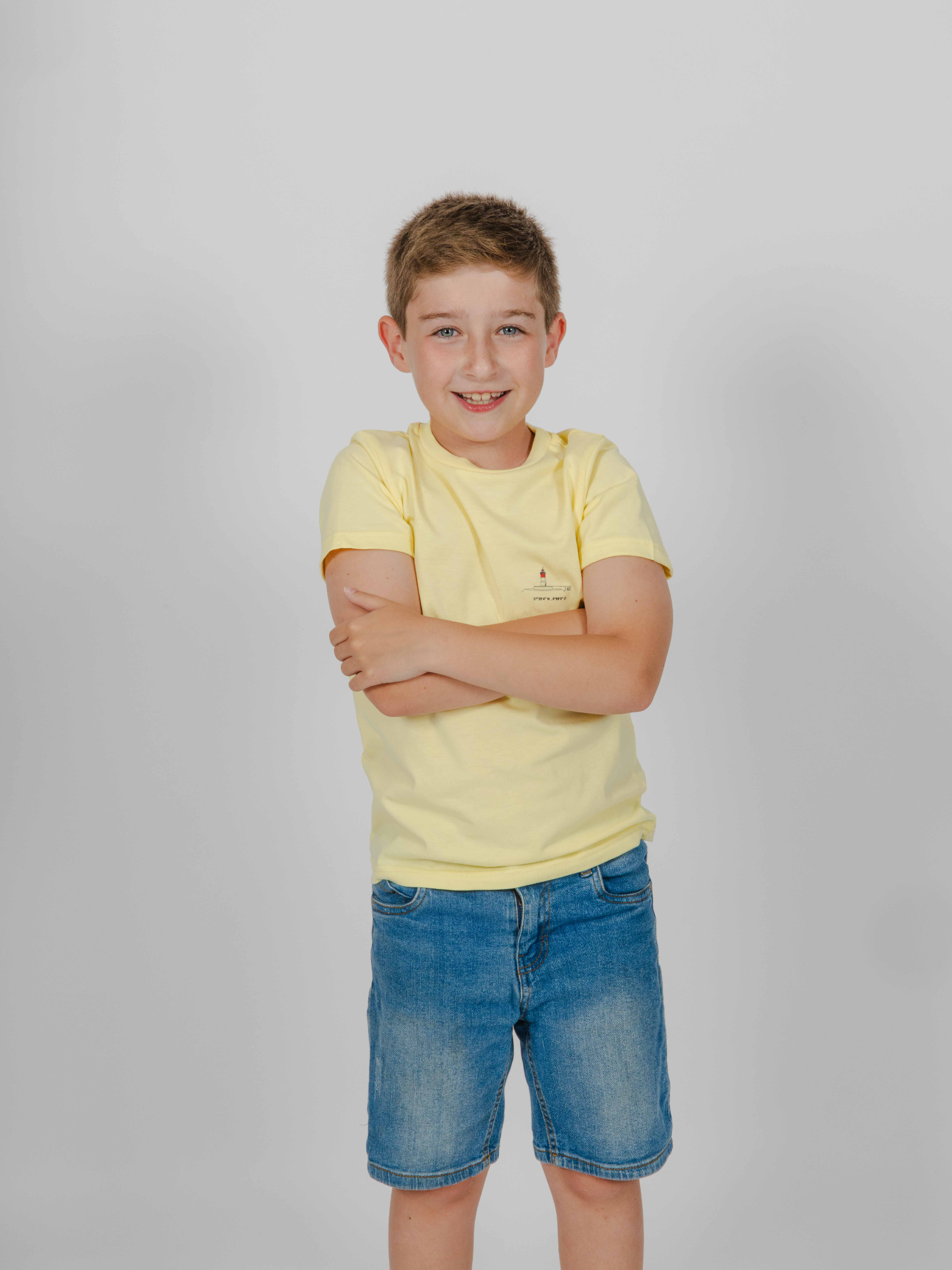 Imagen Camiseta niño Faro Rojo amarillo