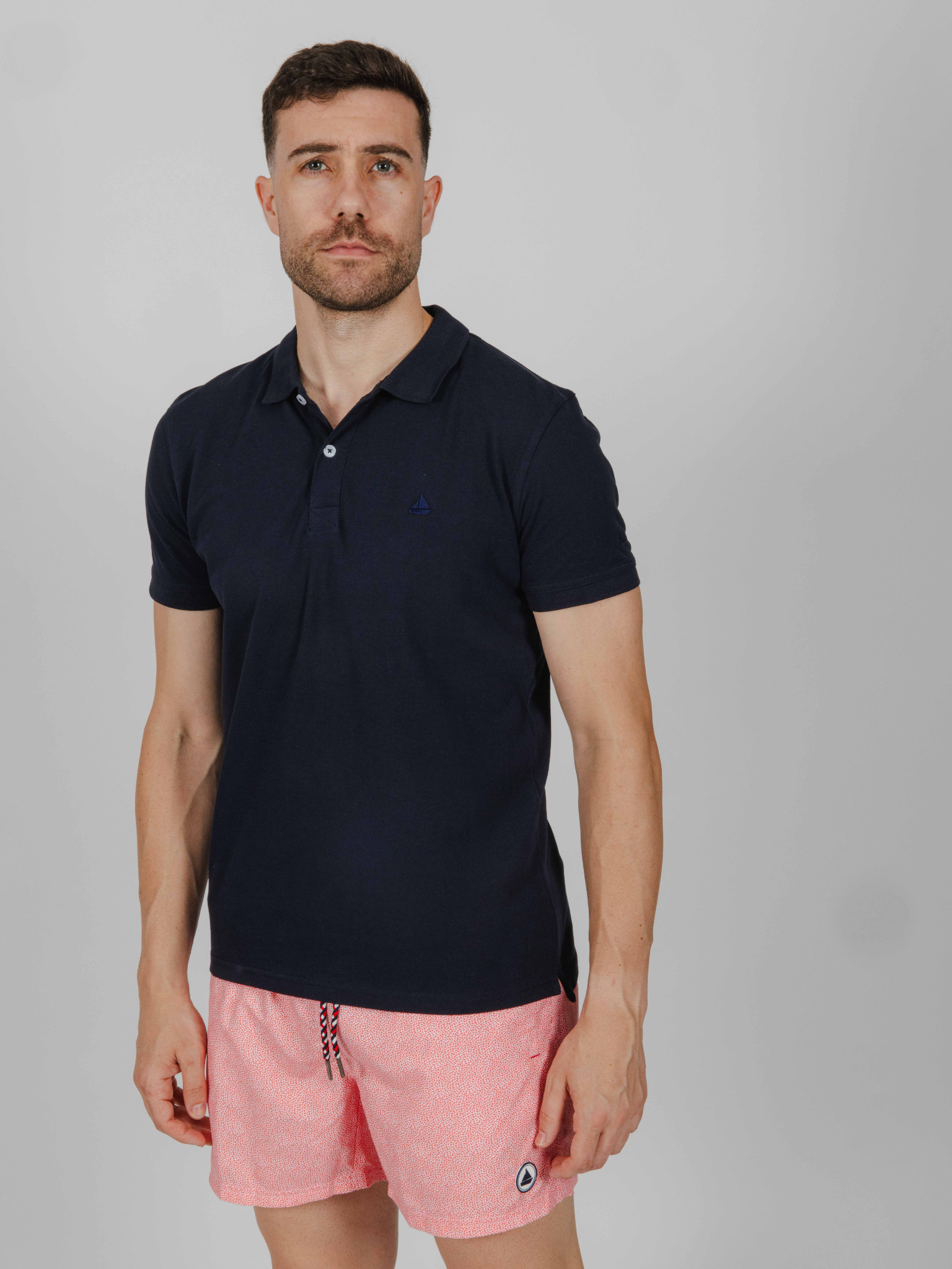 Imagen Polo Basic marino