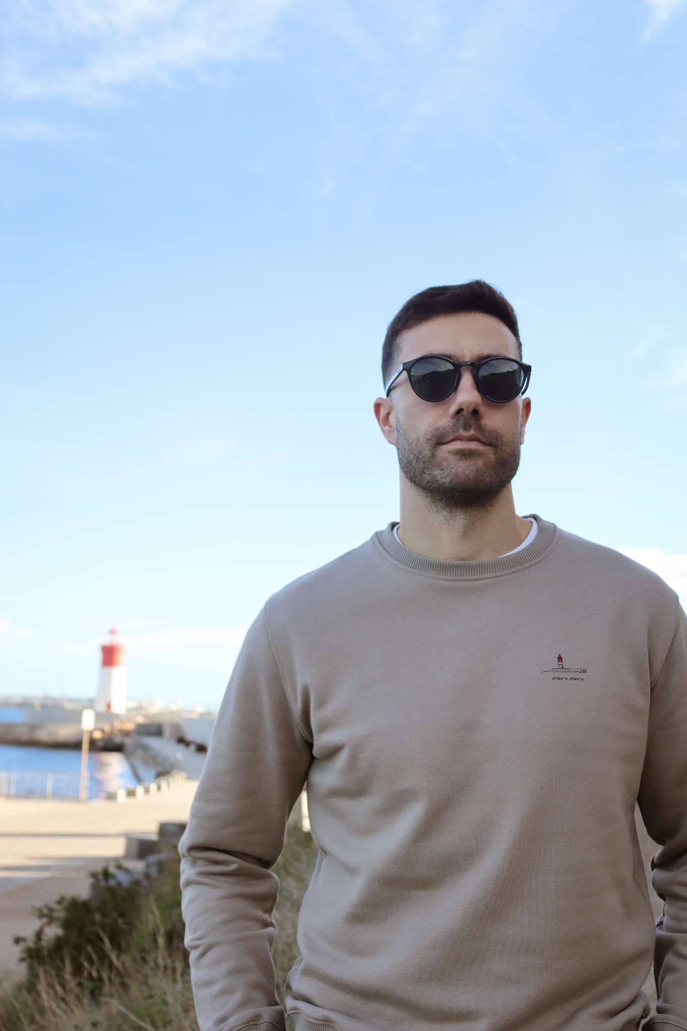 Sudadera Faro Rojo visón