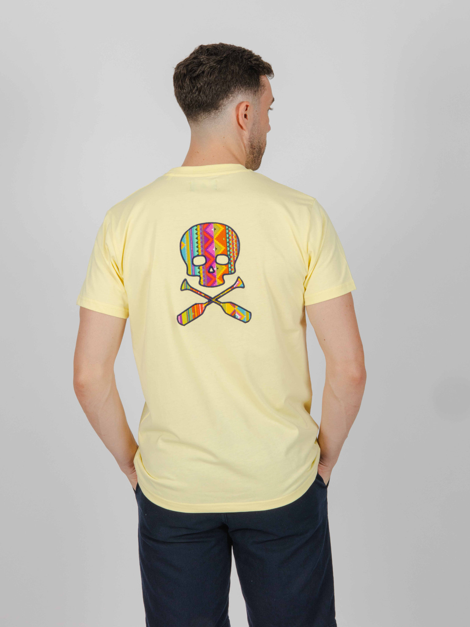 Imagen Camiseta Skull amarilla