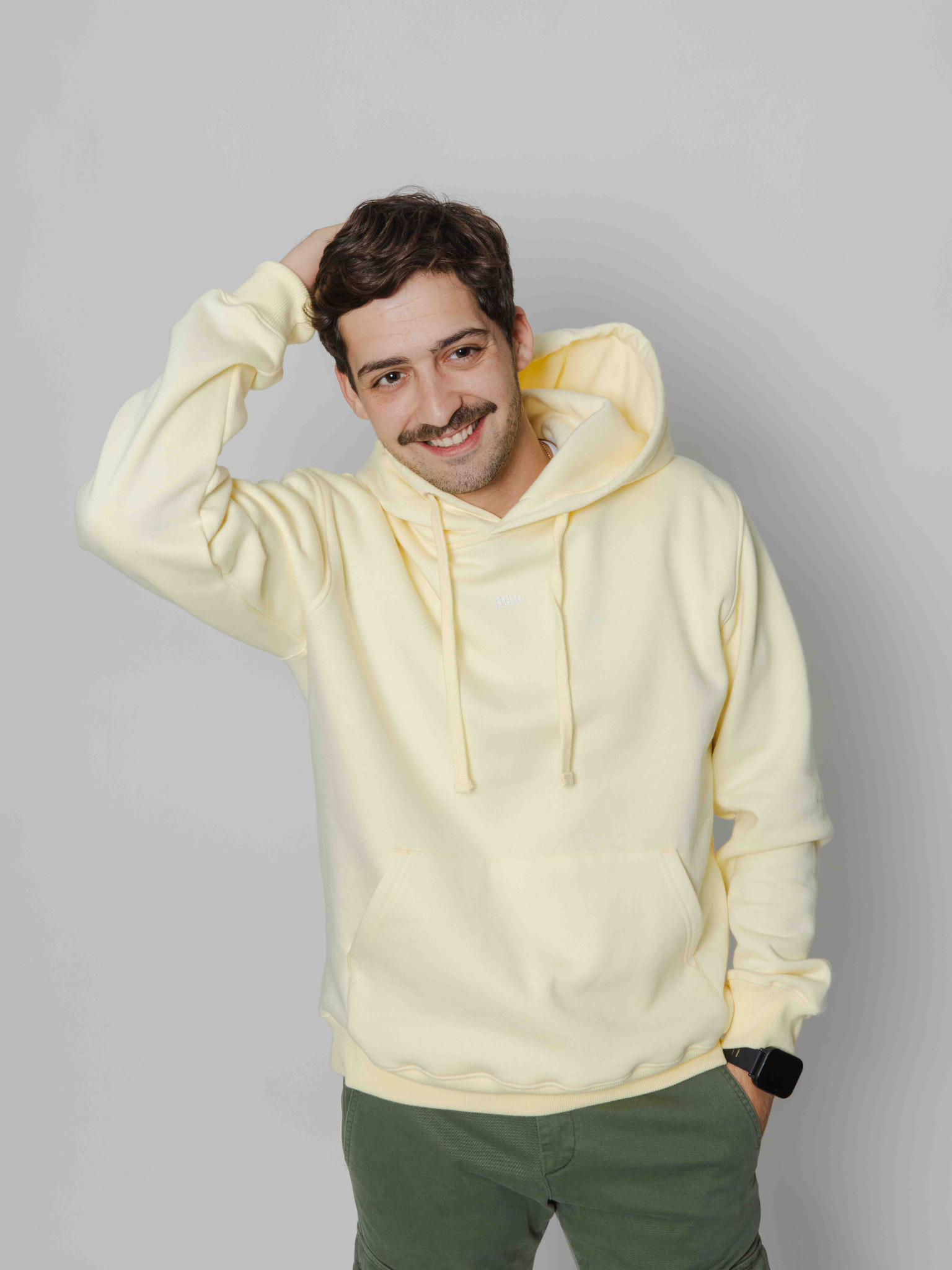 Hoodie Skull amarilla