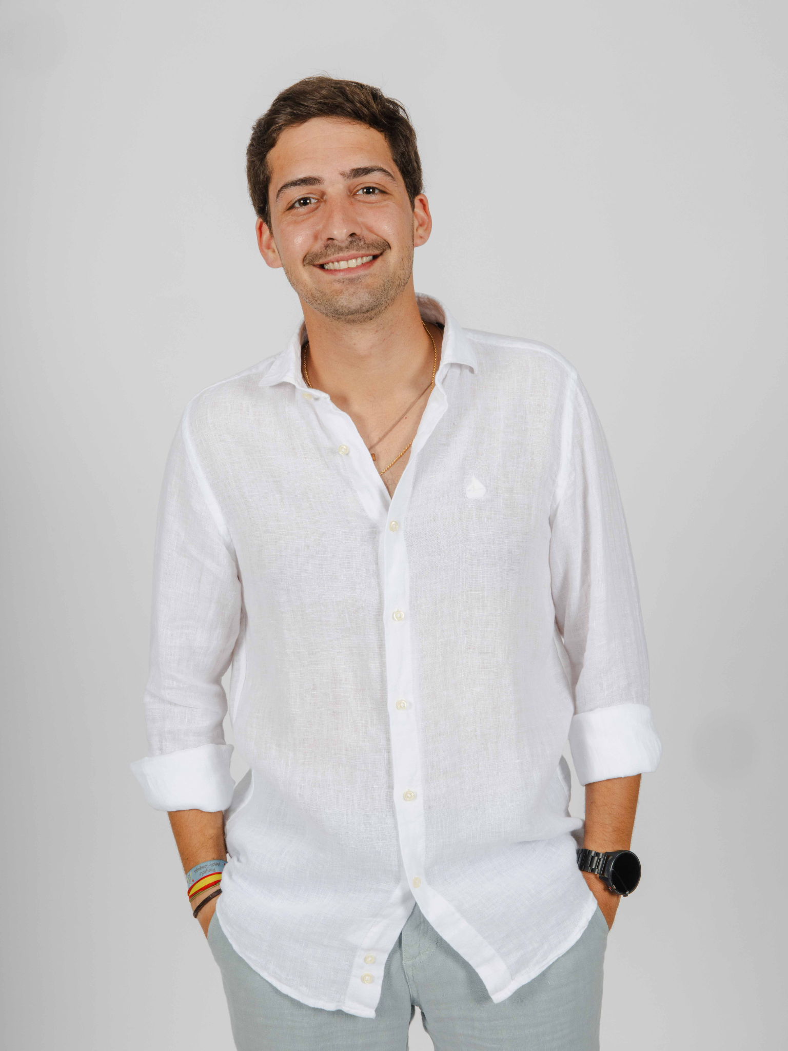 Imagen Camisa lino blanco