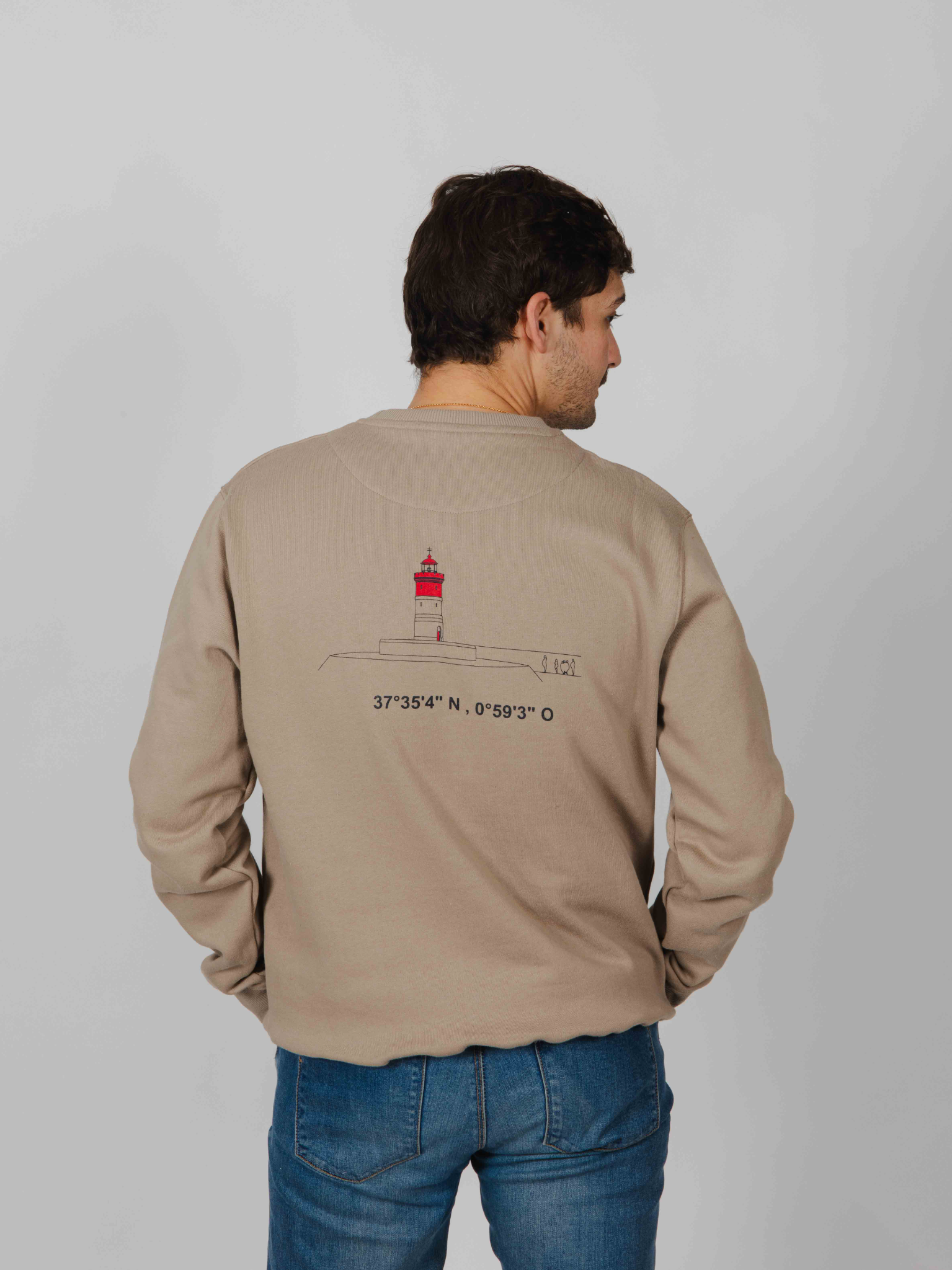 Sudadera Faro Rojo visón