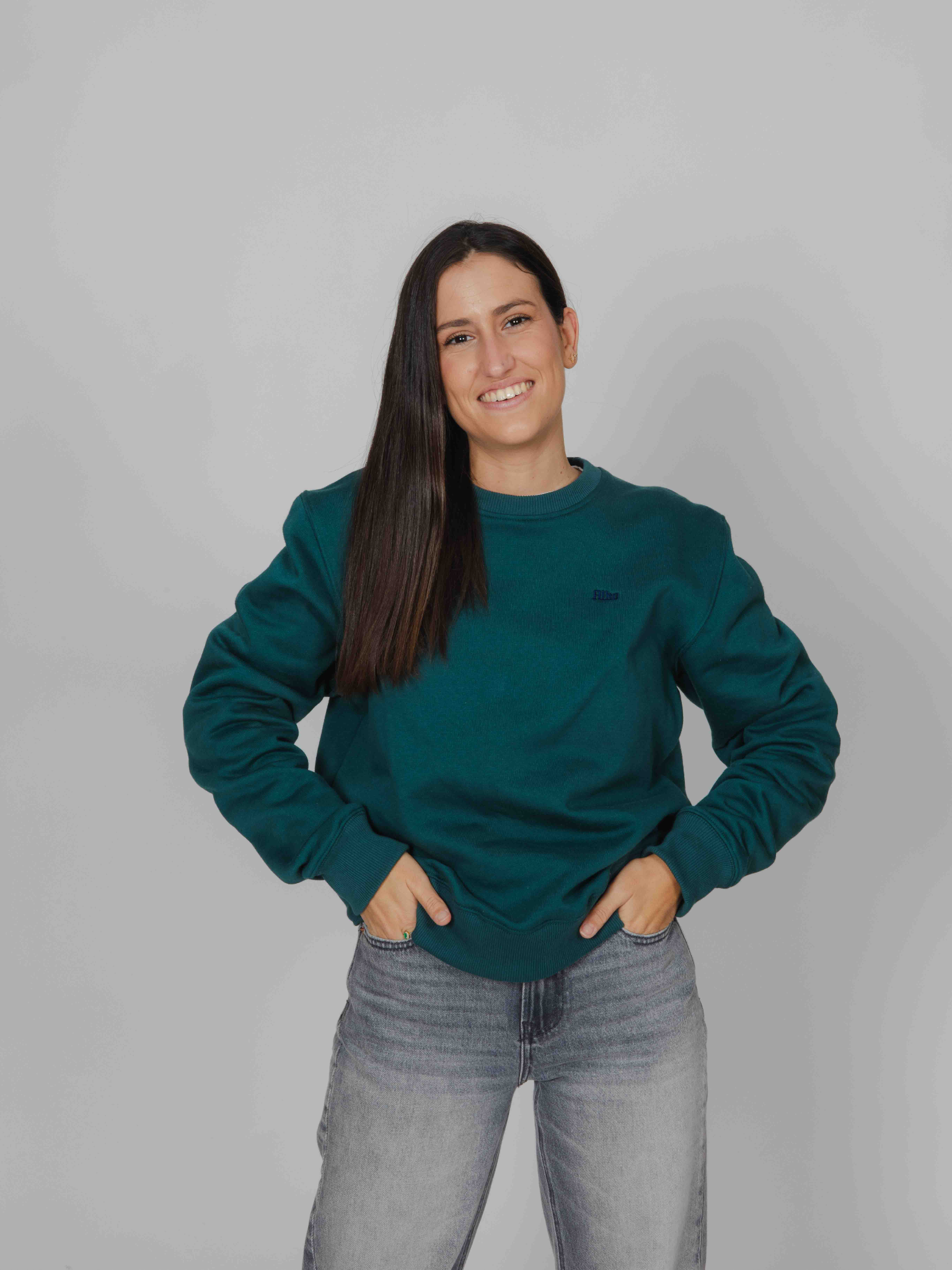 Sudadera Sea verde botella