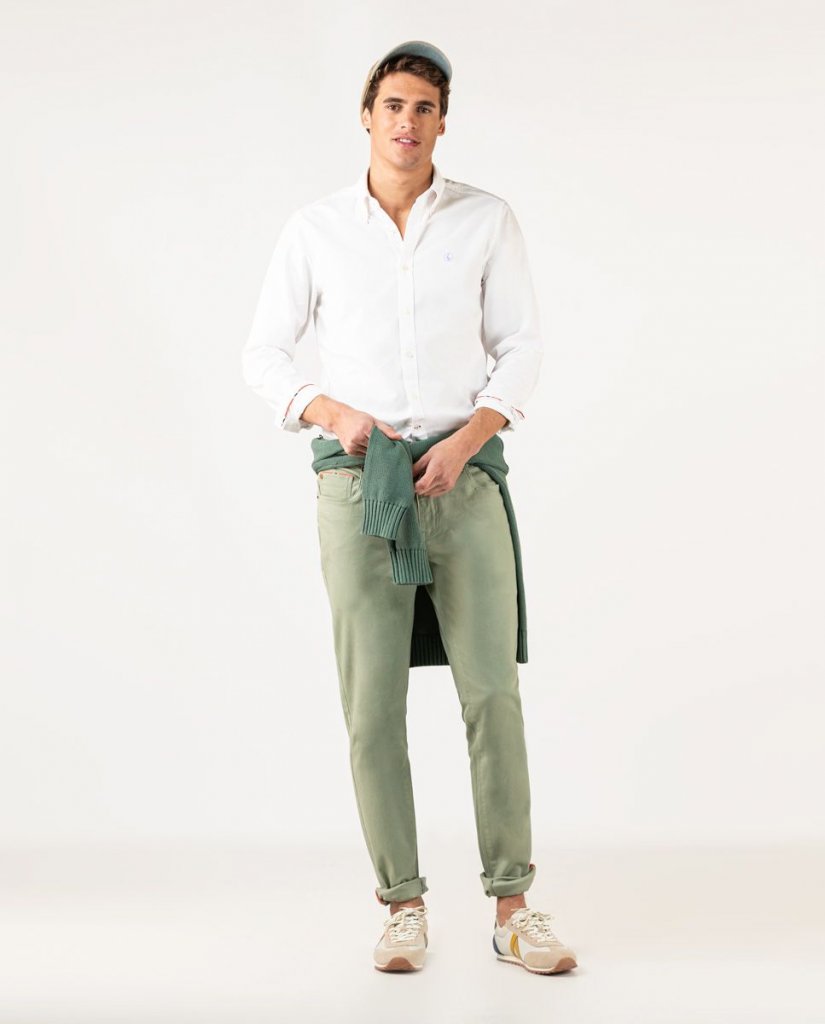 Camiseta Pantalon Cargo Hombre Con Camisa Camiseta Manga Larga